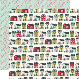 Simple Stories - Holly Days Home for Christmas Double Sided 12x12"