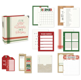 Simple Stories - Hearth & Holiday 6X8 SN@P Holiday Binder