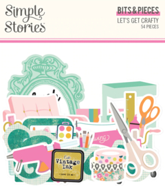 Simple Stories - Let's Get Crafty Bits & Pieces