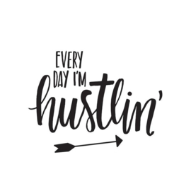 Decal sticker - Hustlin'