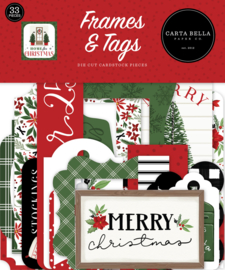 Echo Park -Home for Christmas Frames & Tags