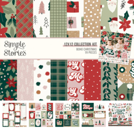 Simple Stories - Boho Christmas collectionkit