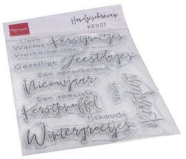 Marianne Design - Clear Stamps Handgeschreven Kerst (NL)