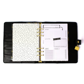 Black A5 Planner