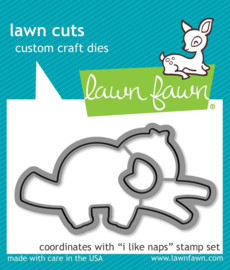 Lawn Fawn - I Like Naps lawn cuts