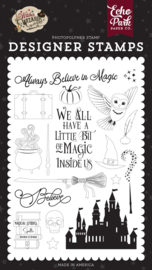 Echo Park Witches and Wizards 2 Believe in Magic stamp set