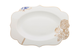 Oval Platter Royal White 40 cm