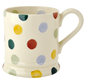 Polka Dots mug 1/2 pint