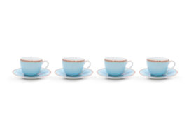 Espresso Cup & Saucer, Bloomingtailes Blue 120 ml