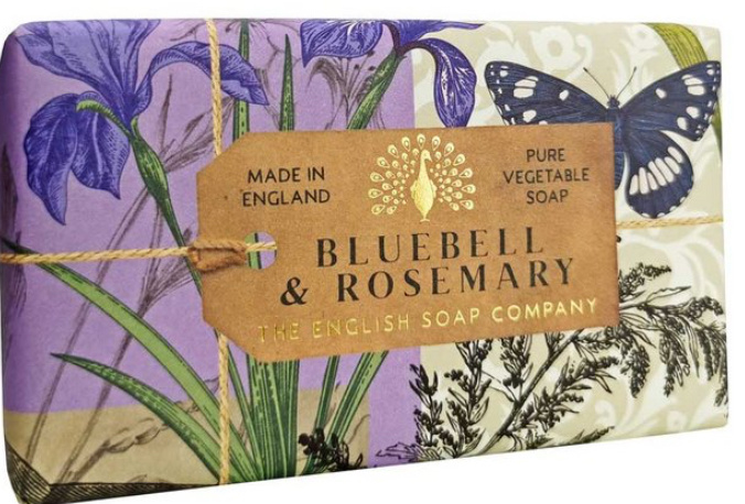 Bluebell & Rosemary zeep 190 gr
