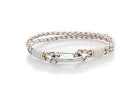 Babette Wasserman Lobster Clasp White