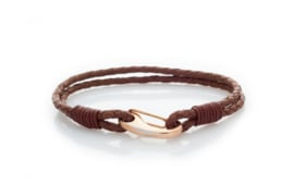 Babette Wasserman Lobster Clasp Brown