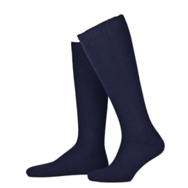 CALZE SABAS Lang Cashmere donkerblauw