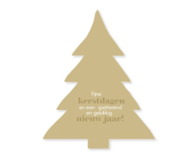 KERSTBOOM KLEIN | Fijne kerstdagen en een spetterend nieuw jaar