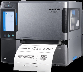 Sato printer CL6-SXR 203dpi with RTC + EU power cable