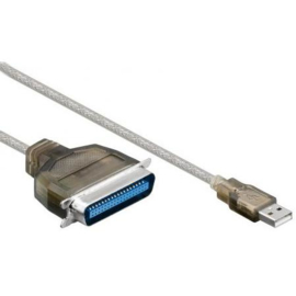 Adapter cable for old printers    parallel - usb 1,5M