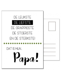 Kaart | De leukste papa | Happy038