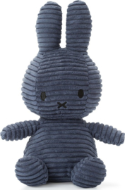 Nijntje | Corduroy  | Donkerblauw 23 cm | Bon Ton Toys