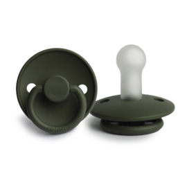 Clasic | Fopspeen | Silicone | Olive | FRIGG