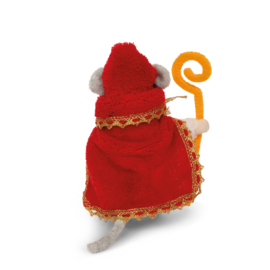Knuffel Muis Sinterklaas (12 cm) - Het Muizenhuis