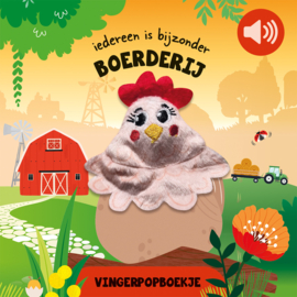 Boek | Vingerpopboekje Boerderij | MissDraad