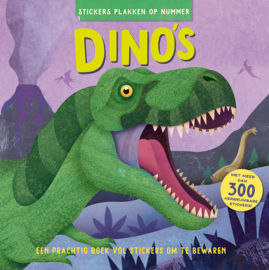 Boek | Stickers plakken op nummer | Dino's