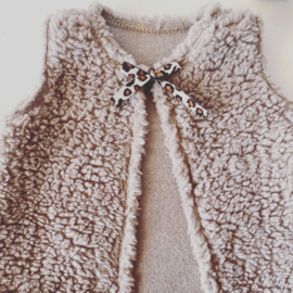 Gilet | Teddy | Sand | MissDraad