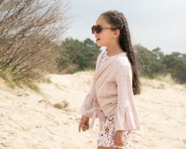 Sweatdress  | Flower | Ecru | MissDraad