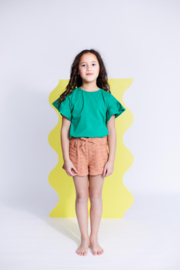 Top| Big Ruffle | Green | Pexi Lexi