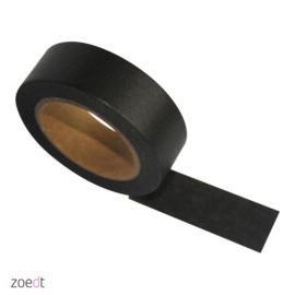 Masking tape Zwart