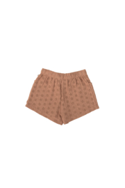 Short | Broderie | Tawny Brown | Pexi Lexi