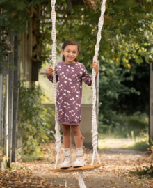 Sweatdress | Flowers | Mauve | MissDraad