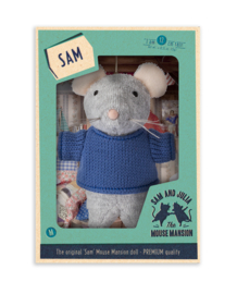 Knuffel Muis Sam (12cm) - Het Muizenhuis