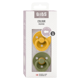 Colour speen | Honey Bee - Olive | 2 pack | Bibs