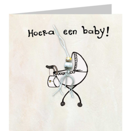 Kaart | Hoera een baby! | Sidedish