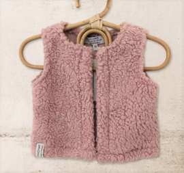 Gilet | Teddy | Dusty Pink | MissDraad