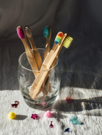 Bamboe tandenborstel | Geel | Betere Producten
