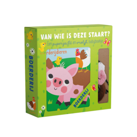 Boek |Van wie is deze staart? | Boerderij | MissDraad