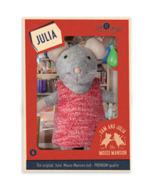 Knuffel Muis Julia (12cm) - Het Muizenhuis