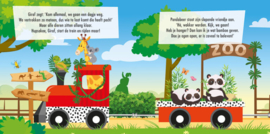 Boek en puzzel | Puzzeltrein | Dierentuin