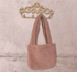 Mini Mom Bag | Teddy | Dusty Pink | MissDraad