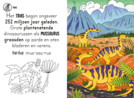 Magisch waterkleurboek | Dino's