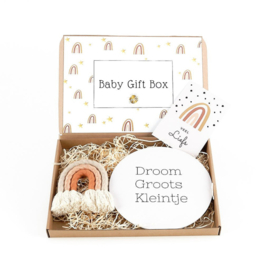 Brievenbuspakket | Baby Gift Box | Regenboog/droom |  The big gifts