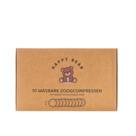 Wasbare zoogcompressen | Happy Bear