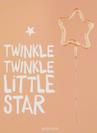 Kaartje| Twinkle Twinkle little Star | Wondercandle