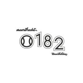 Tennis hoodie - 0182 Moordrecht + grandslam steden
