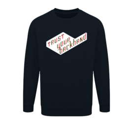 Heren tennis sweater - trust your backhand