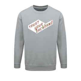 Heren tennis sweater - trust your backhand