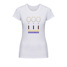 Dames tennis t-shirt - I really like grasscourt tennis