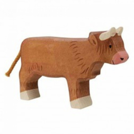 Holztiger houten hooglander koe (80556)